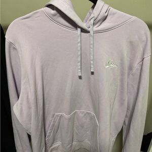 Nike  Lavender Hooded Pullover Sweatshirt